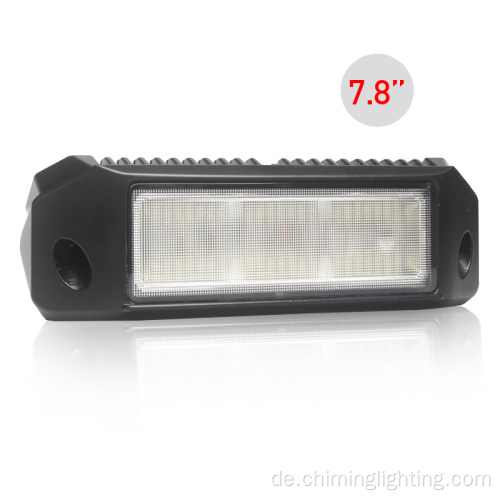 7,8 Zoll 25-35W Hochwasserleuchte IP67 LED Bar Light Off Road Accessoires LKW LED-Arbeitlicht
